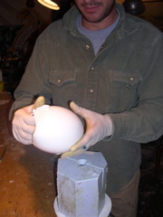 egg out of mold