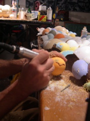 drilling before cut